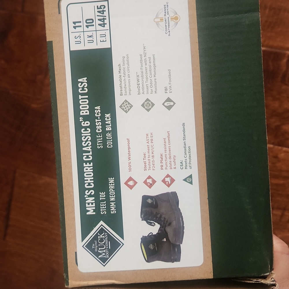 Muck Boots Steel Toe Waterproof (Men) - Picture 2 of 6
